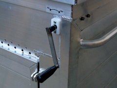 Sicherheitsabdeckung absenkbar