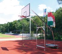 Fahrbarer Basketballständer