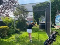 Golfkäfig - großes Golf Trainingsnetz