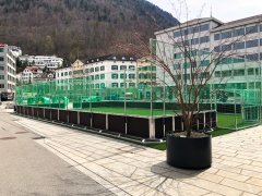 Mobiles Bandensystem für alle Ballsportarten