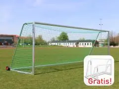Traings-Fußballtor mit integrierten Gewichten und Rädern, vollverschweißt