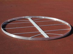 Diskusring, mit World Athletics-Zertifikat