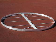 Kugelstoßring, mit World Athletics-Zertifikat