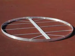 Kugelstoßring, mit World Athletics-Zertifikat