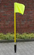 Eckfahne mit Kippgelenk