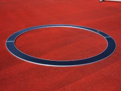 Hammerwurfeinlegering, mit IAAF-Zertifikat - Multiplex