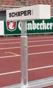 Hindernishürden nach internationaler Vorschrift