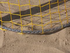 Kettenbeschwerung für Tornetz Beachsoccer