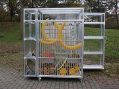 Pausenwagen aus Aluminium