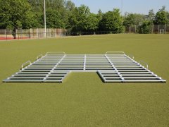 Rasterunterbauten für Stabhochsprunganlagen
