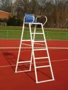 Schiedsrichterstuhl für Tennis