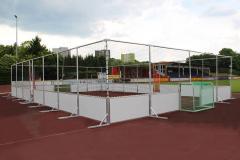 Soccer Court „Easy Line Alu“, Innenansicht