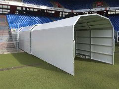 Spielertunnel aus Aluminium