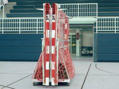 Transportwagen für klappbare Handballtore