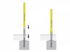 Bodenteil mit Wendeadapter