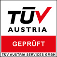 TÜV-geprüft.